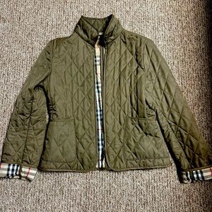 Burberry quilted jacket